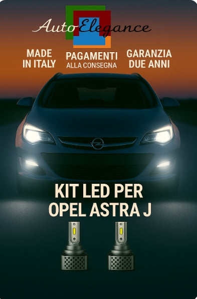 💫KIT LED D3S 6000K BIANCO CANBUS – Anabbaglianti per Opel Astra J💫