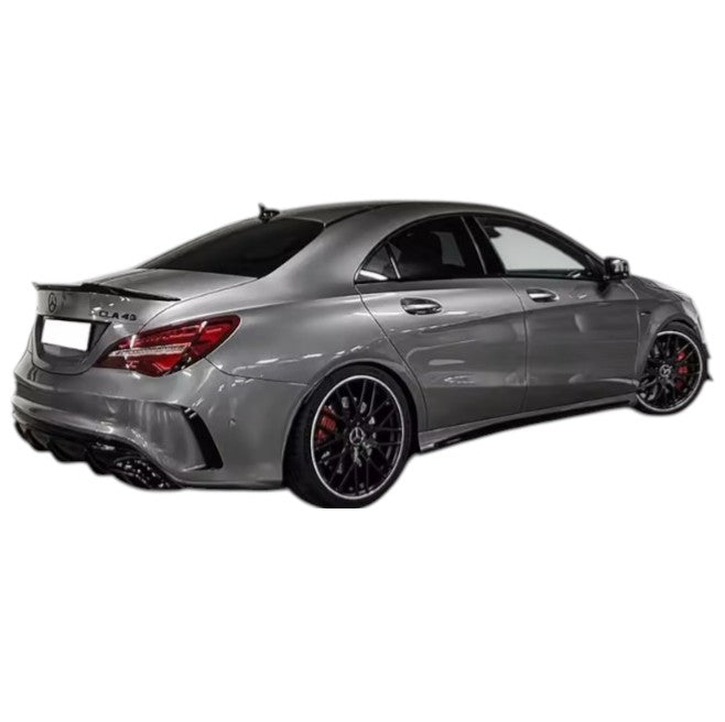 🔥SPOILER POSTERIORE PER BAGAGLIAIO STILE CS NERO LUCIDO PER MERCEDES CLA W117🔥