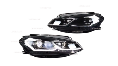 🔥FARI A LED PER VW GOLF 7 MK7 ANTERIORE 18-21 TDI TSI COLORE ARGENTO🔥