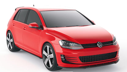 💫Splitter Anteriore per VW Golf GTI Mk7 (2013–2016) – Nero Lucido 💫