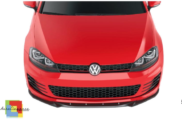 💫Splitter Anteriore per VW Golf GTI Mk7 (2013–2016) – Nero Lucido 💫