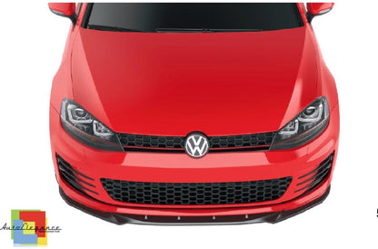 💫Splitter Anteriore per VW Golf GTI Mk7 (2013–2016) – Nero Lucido 💫