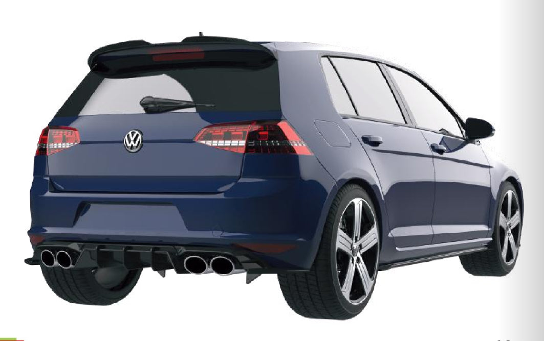 💫Spoiler Posteriore per VW Golf Mk7 R / R-Line / GTI (2013–2016) & Mk7.5 R 💫