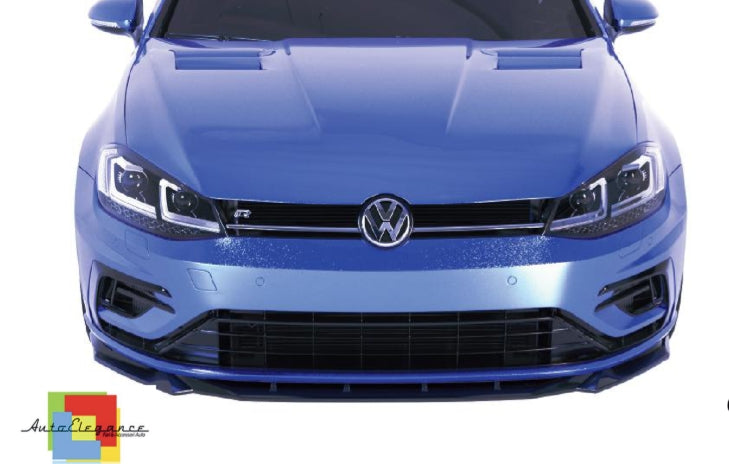 💫Body Kit Completo per VW Golf Mk7.5 R / R-Line (2017–2020) – Nero Lucido 💫