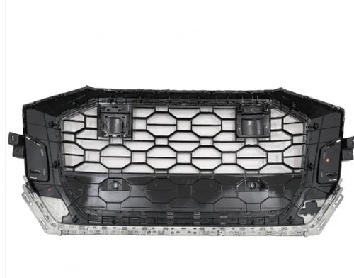 💎GRIGLIA ANTERIORE ADATTO PER AUDI Q8 2018+ DESIGN SPORTIVO PIANOFORTE NERO💎