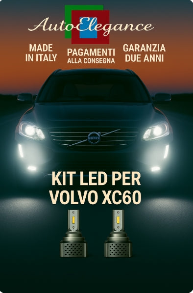 🔥KIT LED D3S 6000K BIANCO CANBUS – Anabbaglianti per Volvo XC60🔥