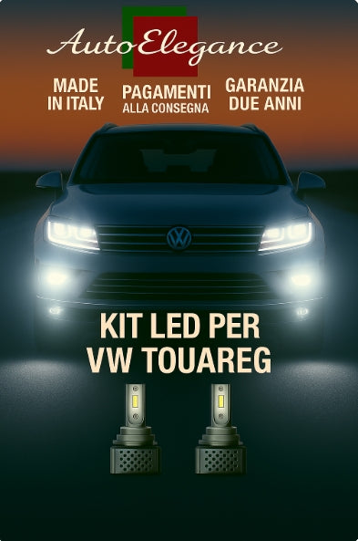 🔥KIT LED D3S 6000K BIANCO CANBUS – Anabbaglianti per Volkswagen Touareg🔥
