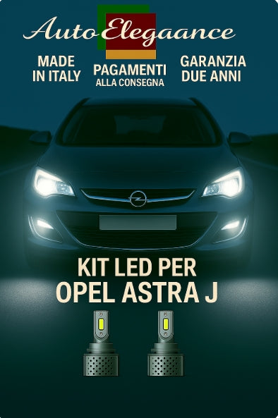 KIT LED D3S 6000K BIANCO CANBUS – Anabbaglianti per Opel Astra J