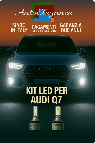 🔥KIT LED D3S 6000K BIANCO CANBUS – Anabbaglianti per Audi Q7🔥