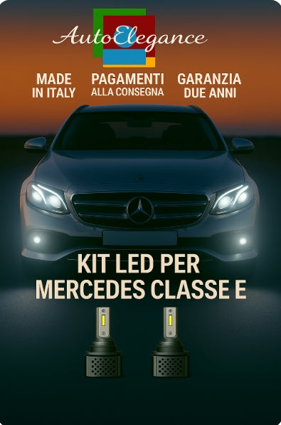 🔥KIT LED D3S 6000K BIANCO CANBUS – Anabbaglianti per Mercedes-Benz Classe E🔥