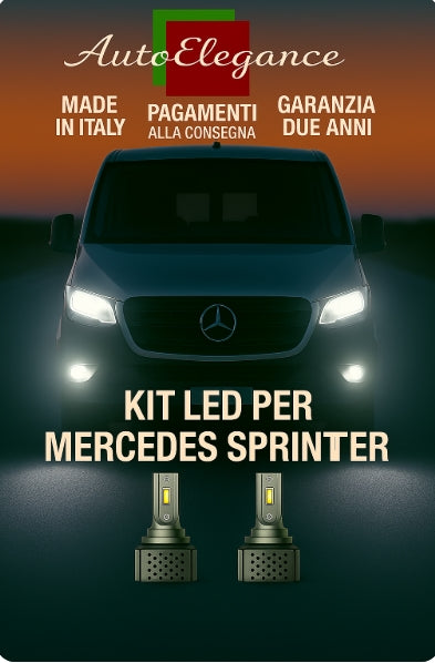 🔥KIT LED D3S 6000K BIANCO CANBUS – Anabbaglianti per Mercedes-Benz Sprinter🔥