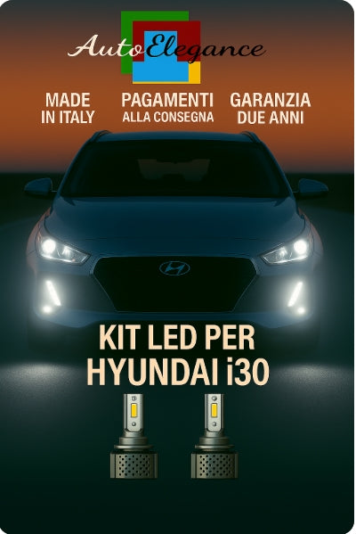 🔥KIT LED D3S 6000K BIANCO CANBUS – Anabbaglianti per Hyundai i30🔥