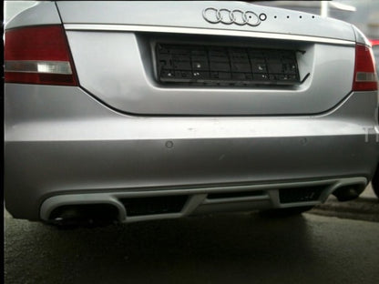 ✌️😎DIFFUSORE POSTERIORE ADATTO PER AUDI A6 C6 2004-2009 VERSIONE 2😎✌️