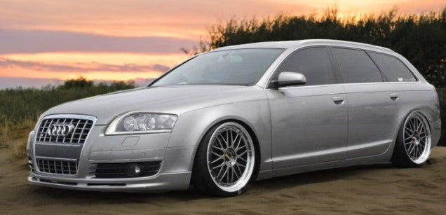 ✌️😎SPLITTER ANTERIORE ADATTO PER AUDI A6 C6 2004-2009 VERSIONE 1😎✌️