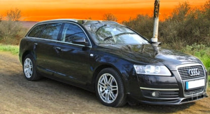 ✌️😎SPLITTER ANTERIORE ADATTO PER AUDI A6 C6 2004-2009 VERSIONE 2😎✌️