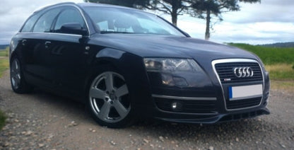 ✌️😎SPLITTER ANTERIORE ADATTO PER AUDI A6 C6 2004-2009 VERSIONE 2😎✌️