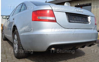 ✌️😎DIFFUSORE POSTERIORE ADATTO PER AUDI A6 C6 2004-2009 😎✌️