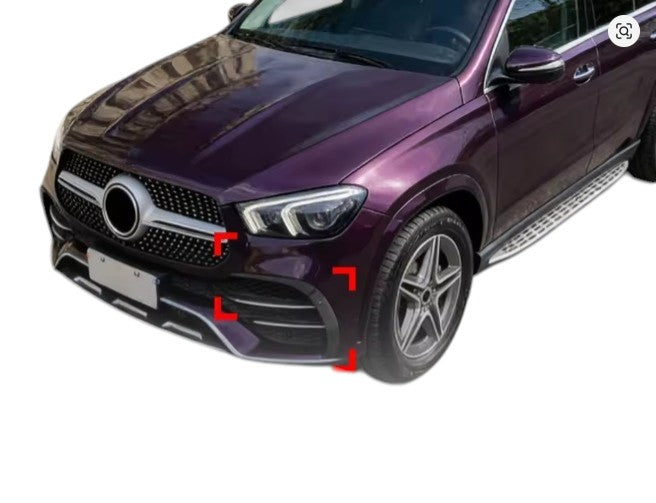 🔥KIT ANTERIORE SPLITTER FENDINEBBIA PER MERCEDES GLE W167 V167 AMG 20-23🔥