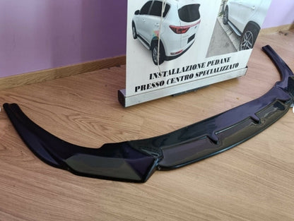 ⭐0212⭐SPLITTER ANTERIORE ADATTO PER BMW Z4 G29 2018+ M LOOK SPORT NERO LUCIDO 🔥