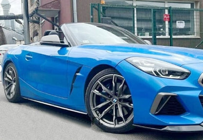 🔥1810 SOTTO MINIGONNE ADATTO PER BMW Z4 G29 2018+ LOOK M NERO LUCIDO🔥