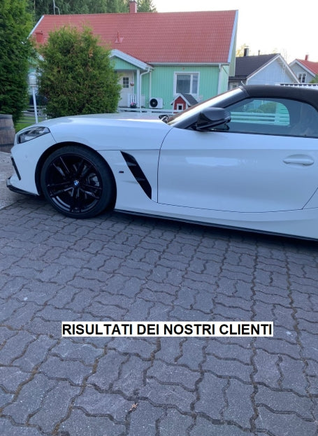 🔥1810 SOTTO MINIGONNE ADATTO PER BMW Z4 G29 2018+ LOOK M NERO LUCIDO🔥