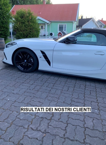 🔥1810 SOTTO MINIGONNE ADATTO PER BMW Z4 G29 2018+ LOOK M NERO LUCIDO🔥