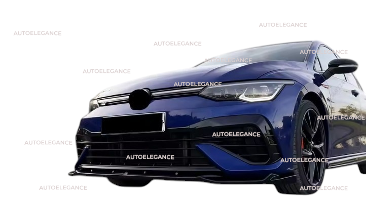 🔥SPLITTER ANTERIORE PER VW GOLF R MK8 20-24 PORTEZIONE DEFLETTORE ANTERIORE🔥