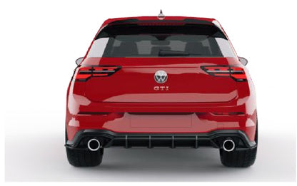 💫 Diffusore Posteriore per VW Golf GTI Mk8 (2020–2024) – Nero Lucido 💫
