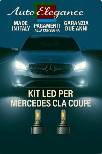 🔥KIT LED D3S 6000K BIANCO CANBUS – Anabbaglianti per Mercedes-Benz CLA Coupé🔥