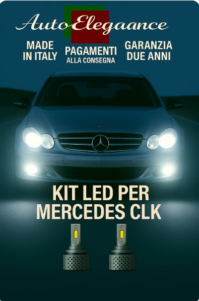 🔥KIT LED D3S 6000K BIANCO CANBUS – Anabbaglianti per Mercedes-Benz CLK🔥