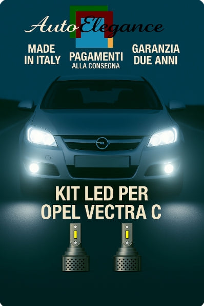 🔥KIT LED D3S 6000K BIANCO CANBUS – Anabbaglianti per Opel Vectra C🔥