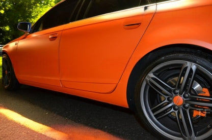 ✌️😎MINIGONNE LATERALI ADATTI PER AUDI A6 C6 2004-2009😎✌️