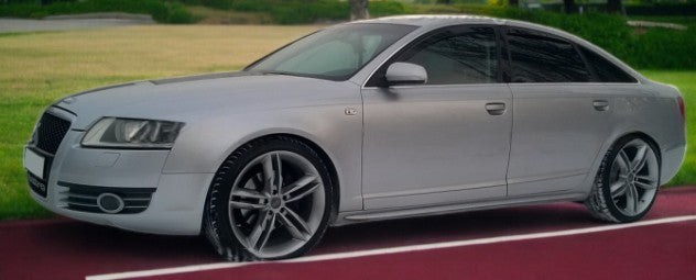 ✌️😎MINIGONNE LATERALI ADATTI PER AUDI A6 C6 2004-2009😎✌️