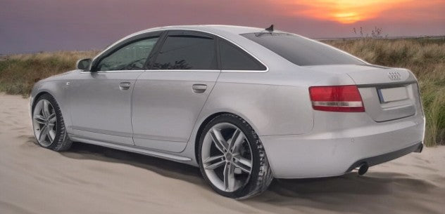 ✌️😎MINIGONNE LATERALI ADATTI PER AUDI A6 C6 2004-2009😎✌️