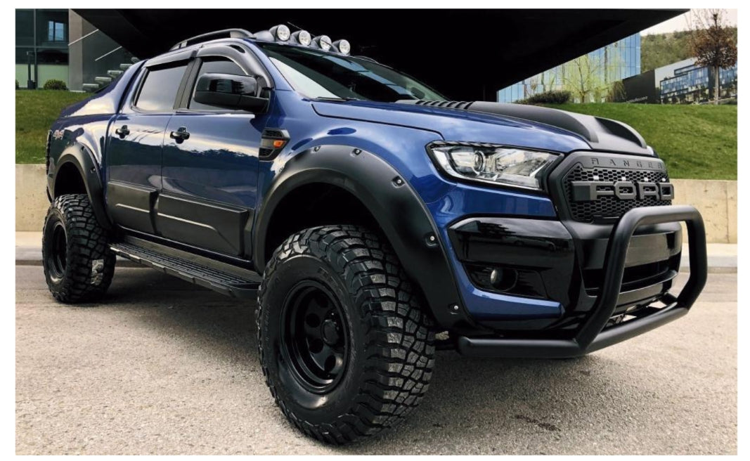 💫Parafanghi Allargati (4 Pezzi) per Ford Ranger T6 (2012–2015) / T7 💫