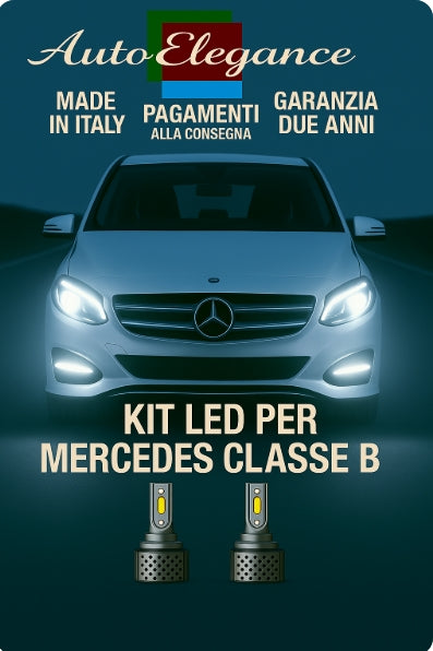 🔥KIT LED D3S 6000K BIANCO CANBUS – Anabbaglianti per Mercedes-Benz Classe B🔥