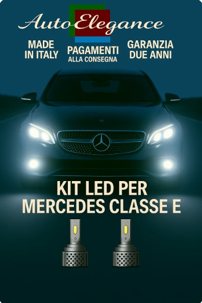 🔥KIT LED D3S 6000K BIANCO CANBUS – Anabbaglianti per Mercedes-Benz Classe E🔥