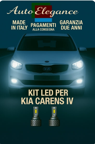 🔥KIT LED D3S 6000K BIANCO CANBUS – Anabbaglianti per Kia Carens IV🔥