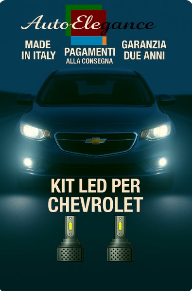 🔥KIT LED D3S 6000K BIANCO CANBUS – Anabbaglianti per Chevrolet🔥