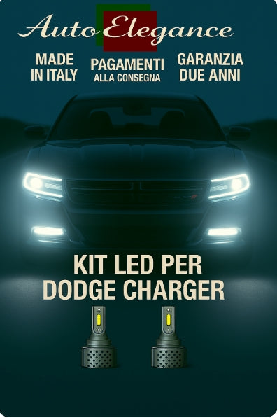 🔥KIT LED D3S 6000K BIANCO CANBUS – Anabbaglianti per Dodge Charger🔥