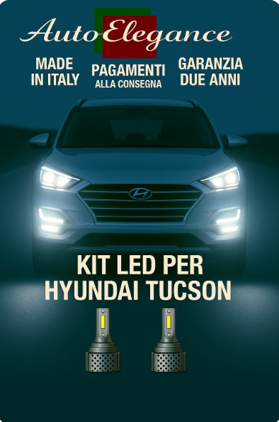 KIT LED D3S 6000K BIANCO CANBUS – Anabbaglianti per Hyundai Tucson
