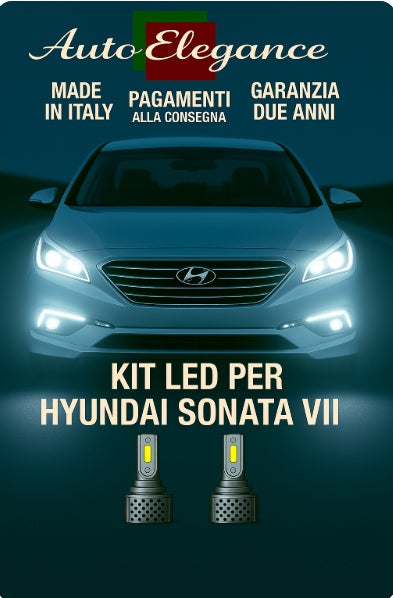 🔥KIT LED D3S 6000K BIANCO CANBUS – Anabbaglianti per Hyundai Sonata VII🔥