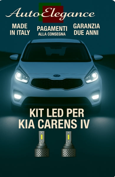 🔥KIT LED D3S 6000K BIANCO CANBUS – Anabbaglianti per Kia Carens IV🔥