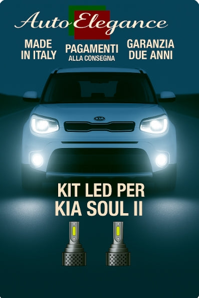 🔥KIT LED D3S 6000K BIANCO CANBUS – Anabbaglianti per Kia Soul II🔥