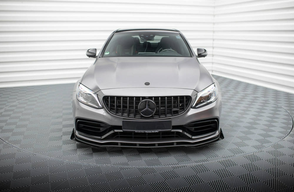 Paraurti anteriore C63 AMG Facelift Look per Mercedes Classe C (W205) Berlina Station Wagon Coupe Cabrio (2013-2021)
