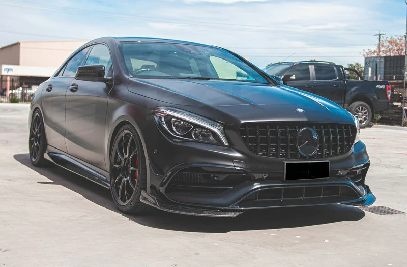Griglia anteriore nera lucida per Mercedes CLA (C117) (13-16) Panamericana GT