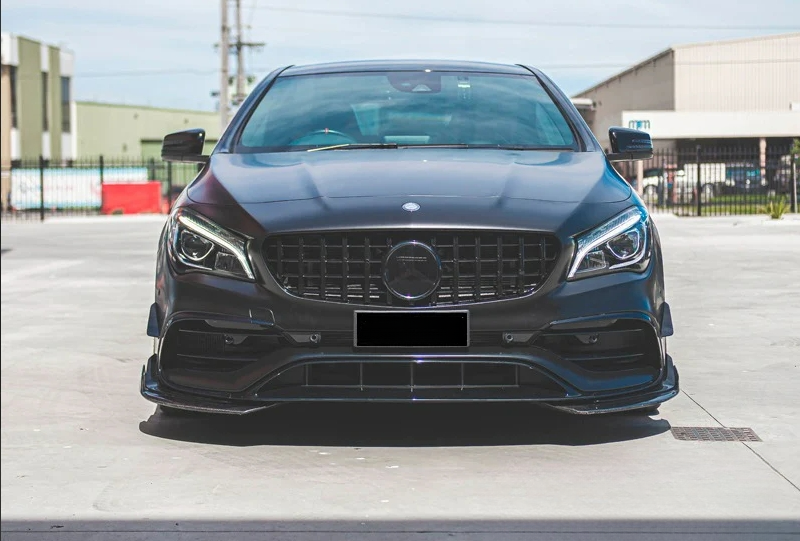 Griglia anteriore nera lucida per Mercedes CLA (C117) (13-16) Panamericana GT