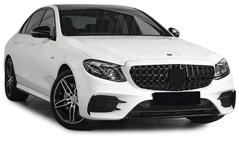 Griglia Anteriore Nero Lucido per Mercedes Classe E W213 Berlina C238 (16-20)