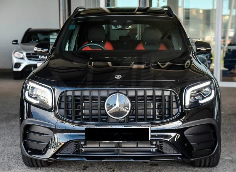 Front Grille Gloss Black AMG Look for Mercedes GLA (H247) (2020-On) Panamericana