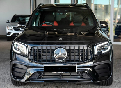 Front Grille Gloss Black AMG Look for Mercedes GLA (H247) (2020-On) Panamericana